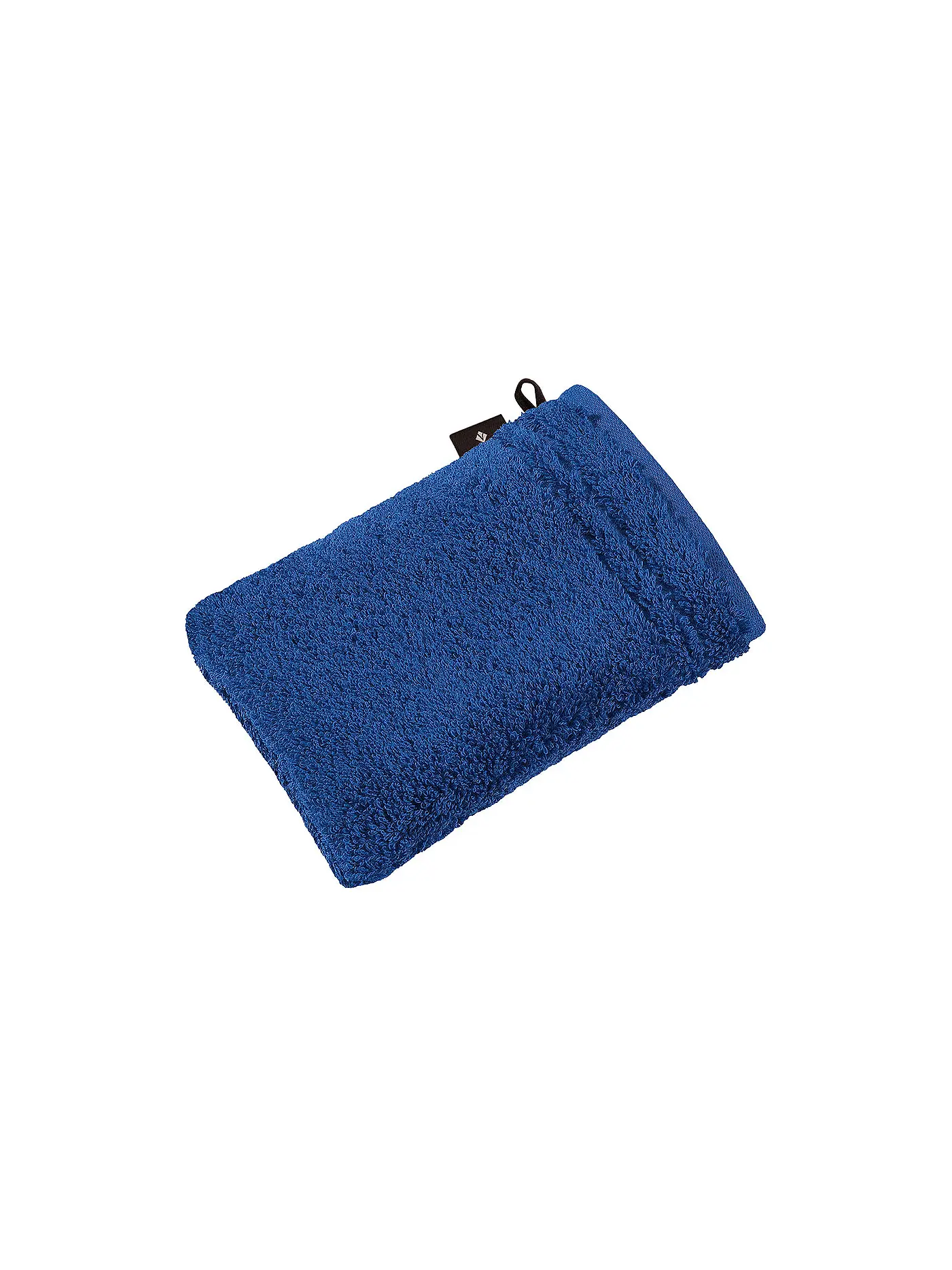 VOSSEN | Waschhandschuh "Vienna Style" 16x22cm (Slate Grey) | dunkelblau